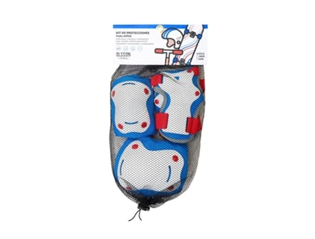 Kit Proteccion Rojo/Azul Talla S/M Olsson