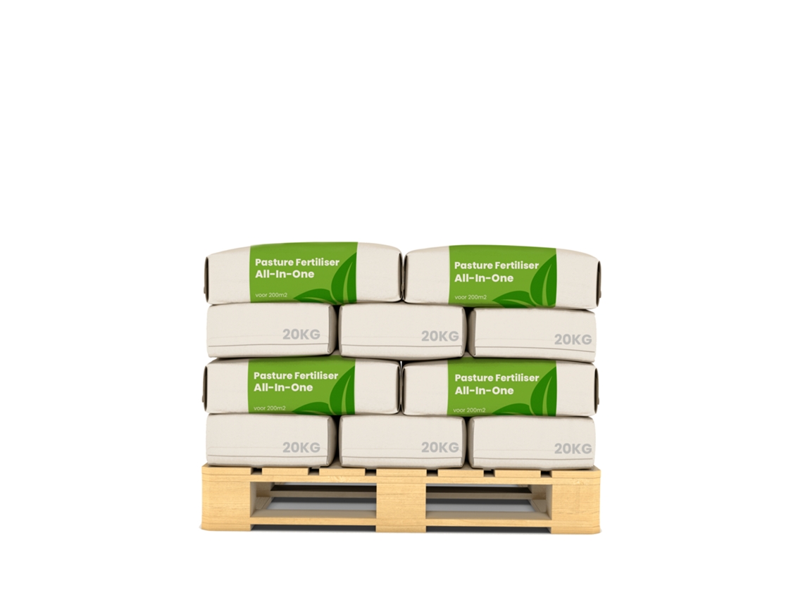 Fertilizante para Pastagem All-In-One (20x 400 kg - para 8.000 m2) - Organifer
