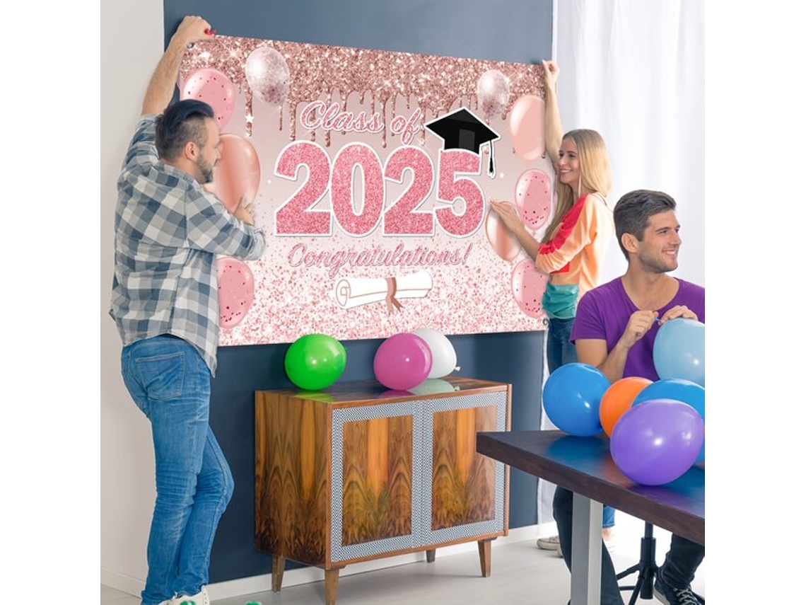 Fundo De Festa De Formatura Com Inscrição Vayotoy