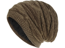 Gorros Masculinos Inverno Quentes Unissex Cor Sólida | S/MARCA
