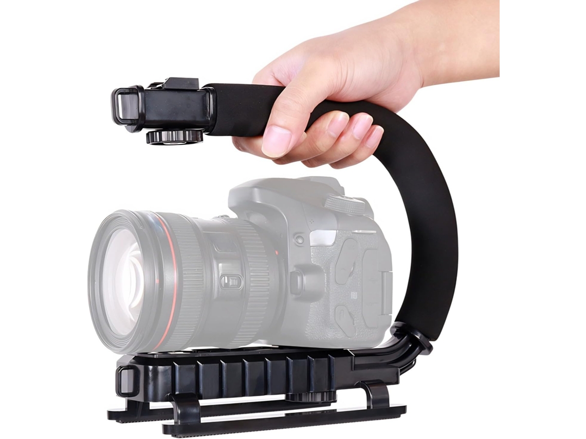 Punho Estabilizador De Vídeo Cuifati, Punho Universal Em Forma De U, Compatível Com Câmeras Dslr E Filmadoras