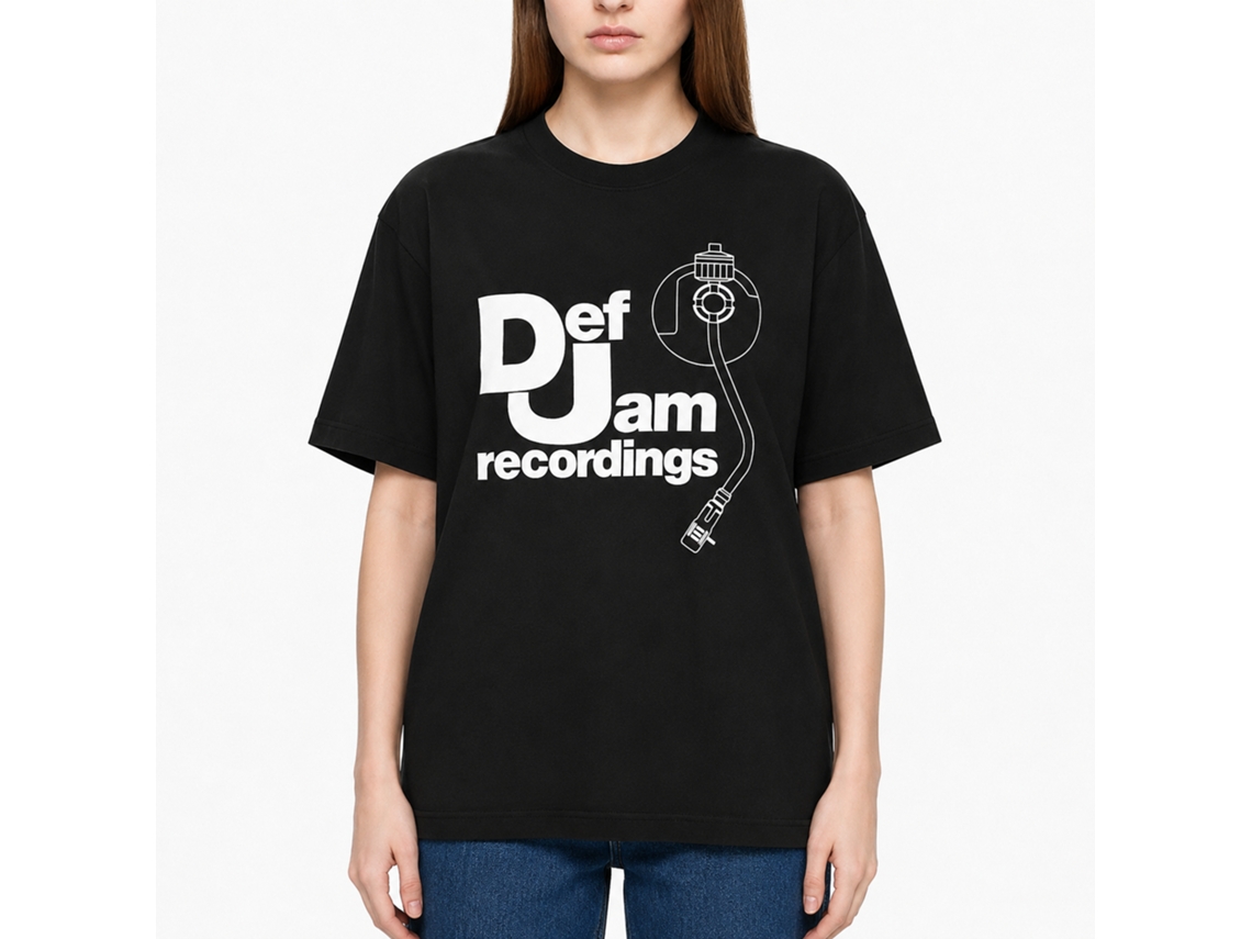 Def Jam Recordings Logo Stylus T-shirt Unisex Adults Size:s
