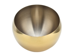 Tigela de Aço Inoxidável 304 para Açúcar, Tempero, Sal, Especiarias, Design Obliquo Polido S/MARCA