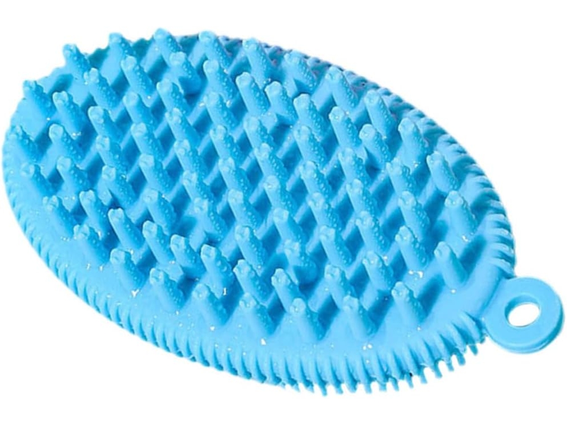 Escova De Silicone Homoyoyo Para Banho, Limpeza Corporal E Capilar, Escova Esfoliante Confortável Para Banheiro E