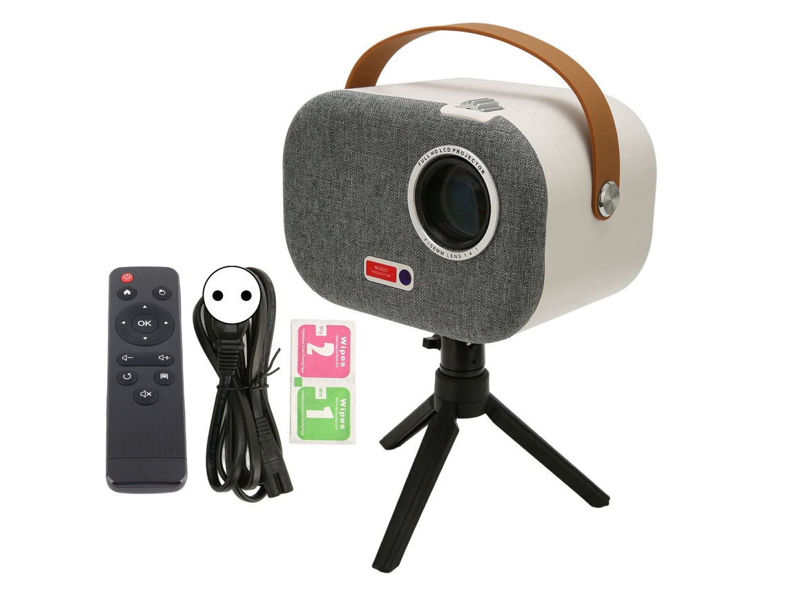 Projetor Doméstico Inteligente Wifi 5g 1080p Full Hd