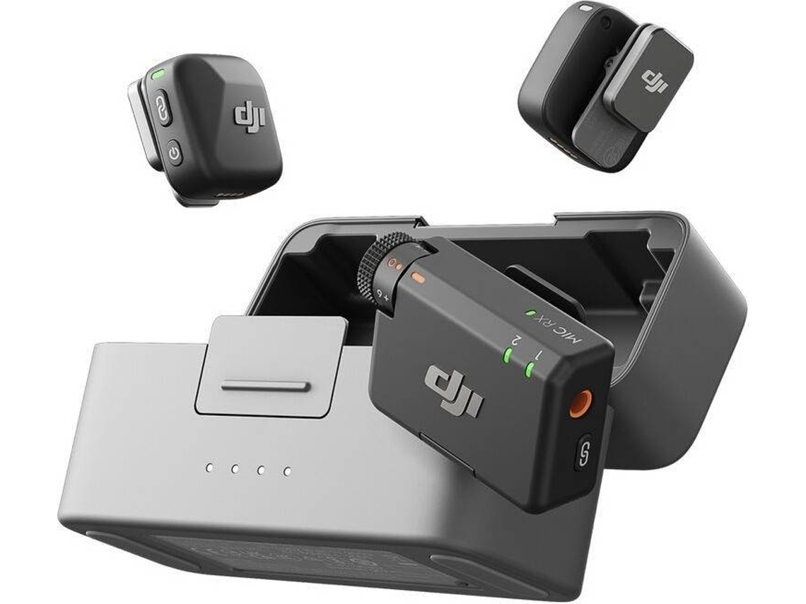 MIC MINI DJI 2 (2 TX+1 RX+CHARGING CASE)