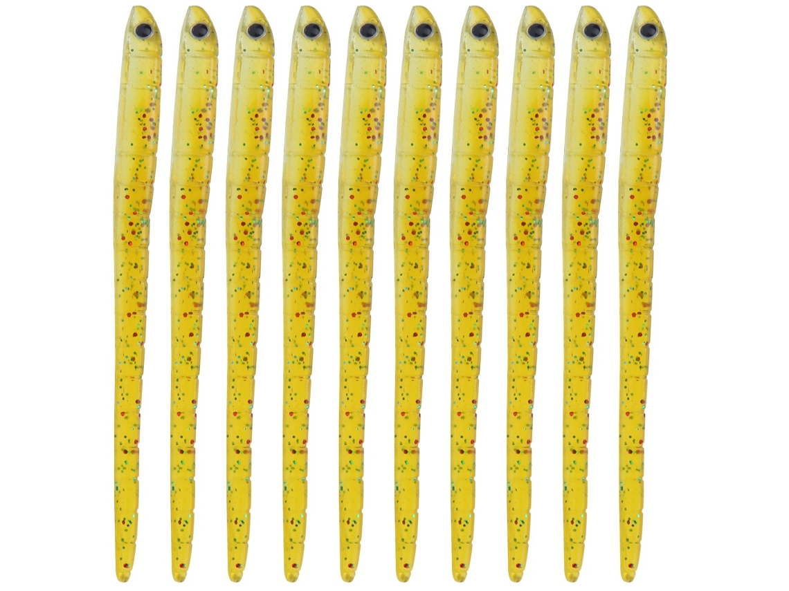 Lure Bionic Earthworm Bait (bionic Fish Lure, Soft Bait, Artificial Bait) 10 Pieces Per Pack