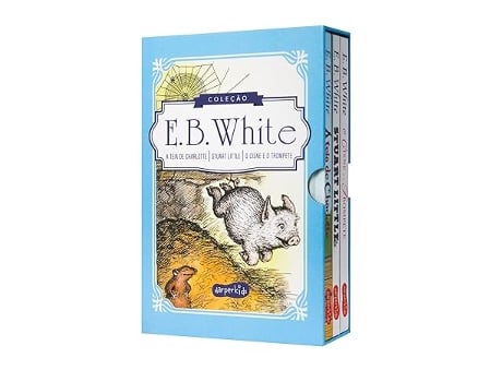 Livro Coleção Clássicos De E.b. White A Teia De Charlotte Stuart Little E O Cisne E O Trompete De Diversos (português Do Brasil)