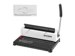 Encadernadora Manual 34 Furos Para 120 Folhas A4/a5 Com Ajuste De Margem Tekmaquinas