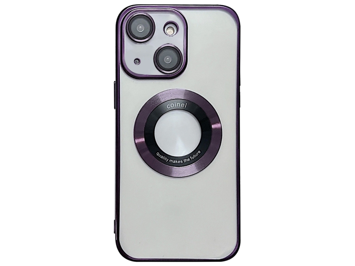 Capa De Tpu Para Iphone 13 - Revestimento Eletroplástico - Magsafe