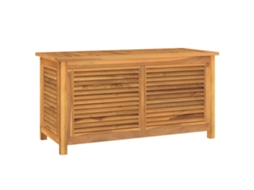 Garden Storage Box, Garden Storage Boxes Vidaxl Marrom Teca (114 X 50 X 58 Cm)