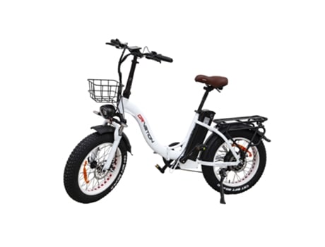 Bicicleta Elétrica Drvetion Ct20 Com Cesto Frontal, Bateria De 250 W, 48 V E 20 Ah