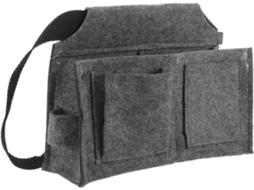 Estojo Portátil Impermeável Para Ferramentas Em Feltro Com Vários Bolsos Resistentes.