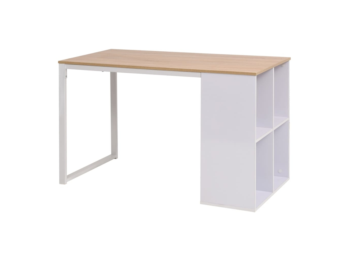 Writing Table, Writing Tables Vidaxl Branco Madeira Processada (n/a)