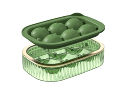 Eyf molde de Bolas de Gelo Redondo para Bar Casa Coquetéis Bourbon Uísque 6 Bolas Verde