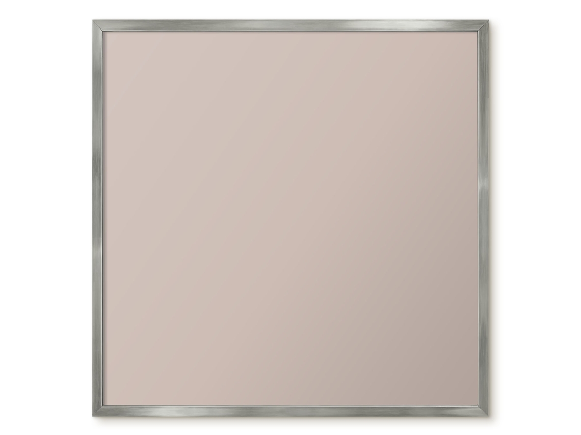 Quadro de parede magnético verde menta claro para escritório Espelharte (50x50 cm)