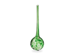 Relaxdays 2 Esferas De Rega, Rega Dosada Para Plantas, Vaso, Acessório Para Escritório/férias, Vidro Ø9 Cm, Verde