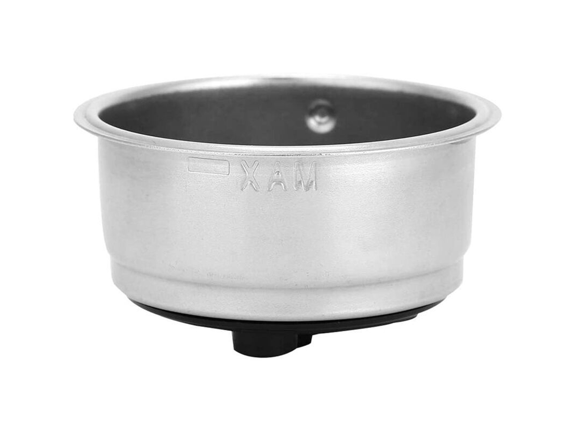 Cesto Para Filtro De Café Porta-filtro 51 Mm, Fundo Aço Inoxidável, Acessórios Máquina 2 Xícaras