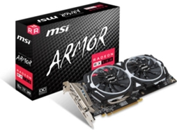 Placa Gráfica MSI Radeon RX 580 Armor OC 8 GB (AMD - 8 GB DDR5)
