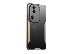 Capa Híbrida De Tpu E Metal Para Oppo Reno11