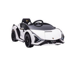 Carro Elétrico Lamborghini Sian 12v 108x62x40 Cm (controle Remoto, Abertura Portas, Mp3 Usb, Faróis)