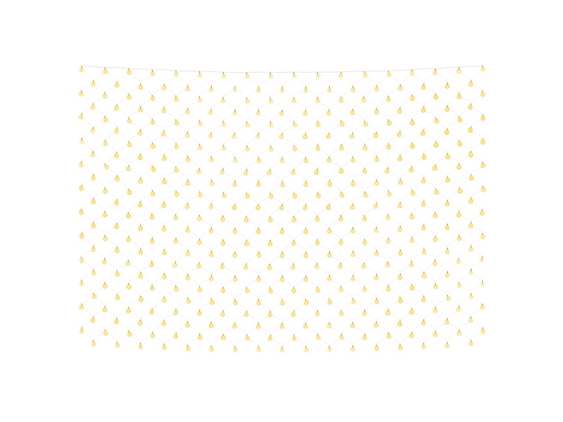 Led Net Light, Led Net Lights Vidaxl Branco Pvc (n/a)