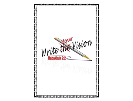 Livro Write Your Vision Hab 22 Journal De Frizella Taylor (inglês)