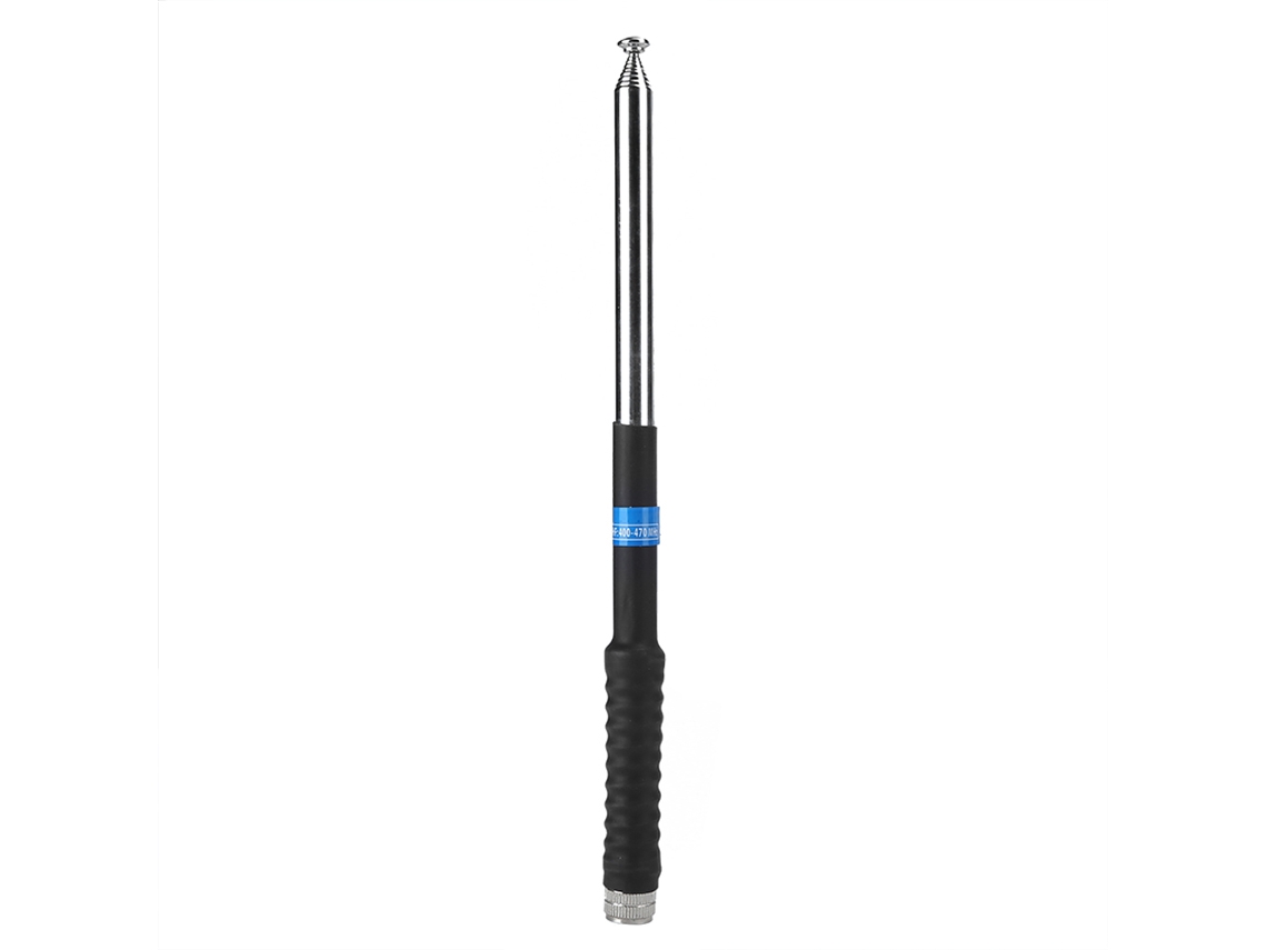 Antena Telescópica Sma Macho 100‑470mhz Para Rádio De Mano Fp10120