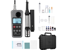 Medidor De Solo, Testador Digital 6em 1 Oxigênio Dissolvido, Detector Qualidade Da Água, Ph, Temperatura
