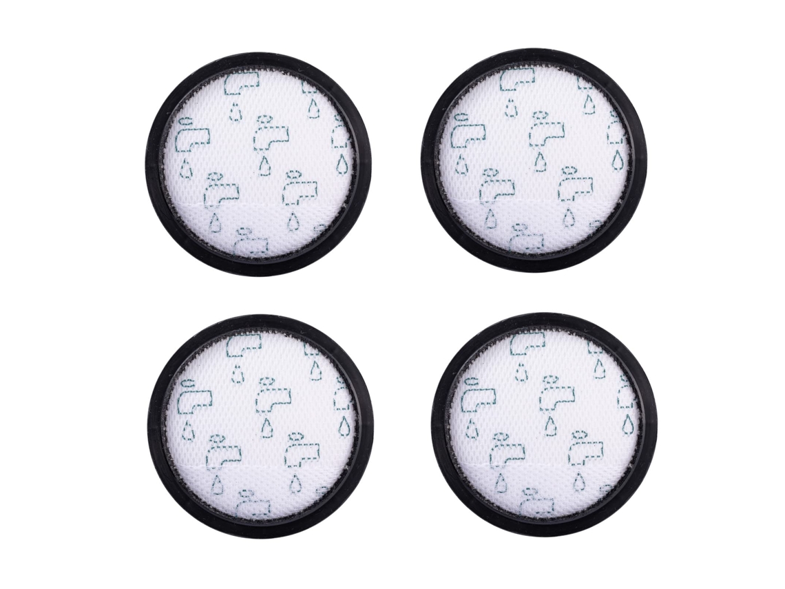 Pacote com 4 Filtros de Reposição, Reutilizáveis ​​e Laváveis.