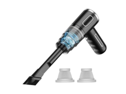 Aspirador De Pó Portátil Sem Fio, Pequeno E Recarregável, Preto. Brilvibera