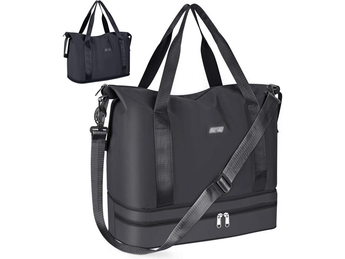 Mala de 36L AQUAFORGE com Bolso Retrátil na Alça, Impermeável