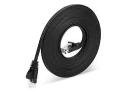 Aetheria cabo de Rede Cat6 Gigabit 1000mbps 98ft Rj45 Ethernet para Roteadores Computadores Preto