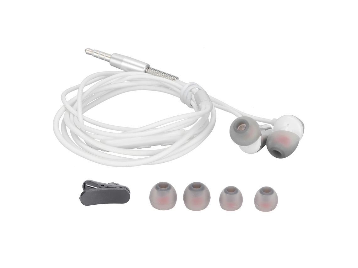 Fones de Ouvido In ear Fio LAXISCREED Ms21 com Microfone Controle de Volume 3.5mm Isolamento de Ruído