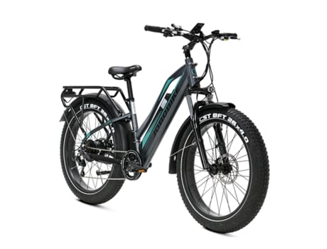 Robin St Bicicleta Elétrica Com Quadro Aberto 26 250w Bateria 48v13ah Jobobike