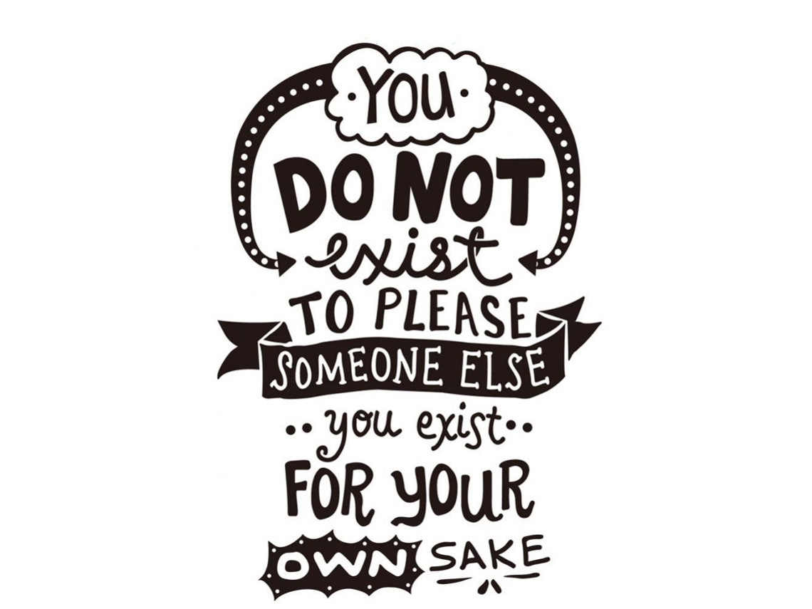 Pegatina Decorativa "you Do Not Exist" Para Pared, Fondo De Sala De Estar Y Dormitorio, Adhesivo De Pared