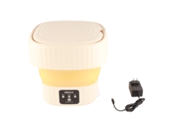 Lavadora portátil dobrável para roupa de bebé, roupa interior e meias, ideal para viagens de autocaravana e dormitórios LAXISCREED