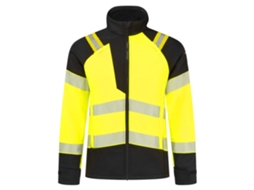 Jaqueta Softshell Ignífuga De Alta Visibilidade Modaflame | Fr Amarillo/negro / Xxl