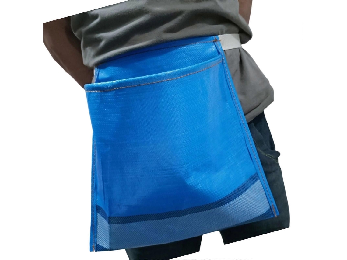 Saco de Colheita Frutas Grande Capacidade, Dobrável, Tipo Rede para Caça Cogumelos, Resistente e Ideal C Amping . GOKOCO (40x40cm)