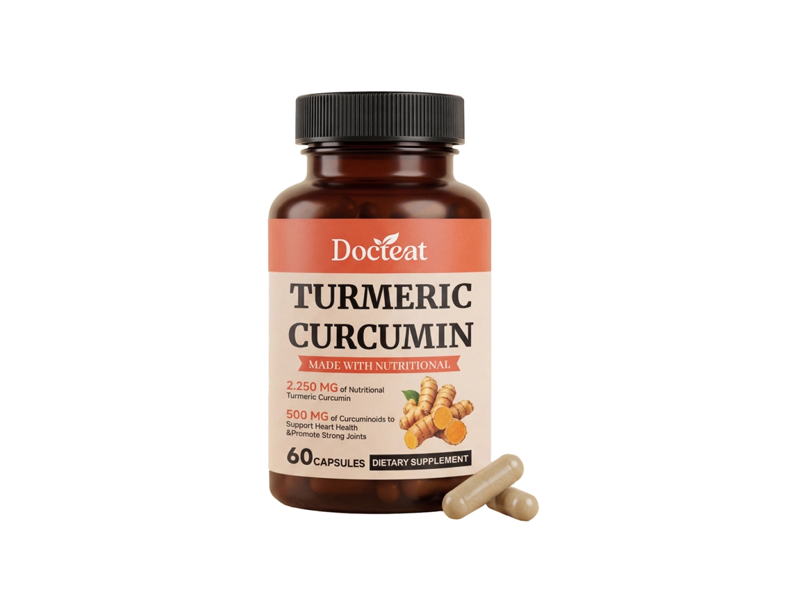Cápsulas Curcumina Docteat Equilíbrio Corporal