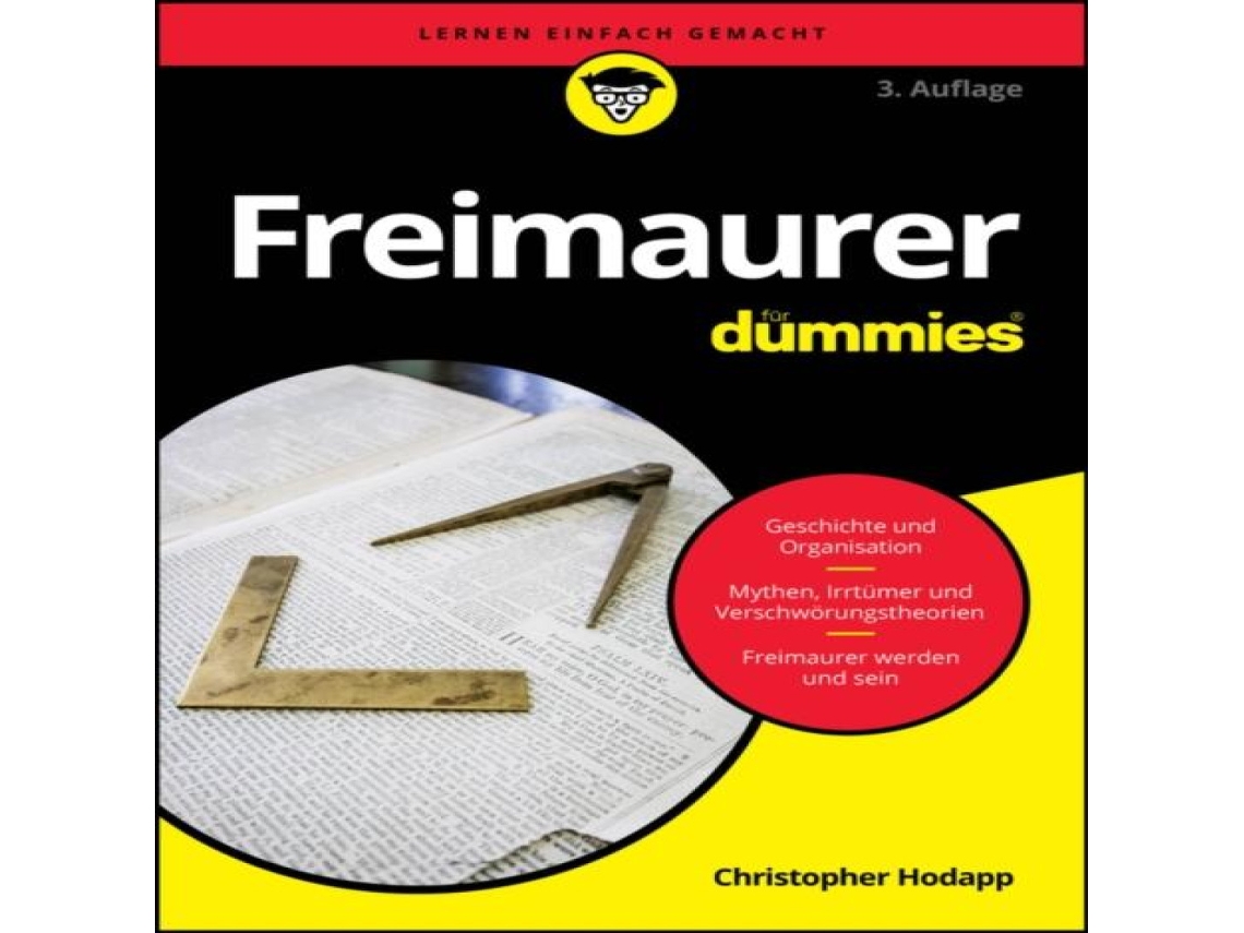 Livro Freimaurer fur Dummies de Christopher Hodapp (Alemão)