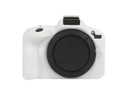 Lurelia Capa Silicone Para Canon Eos R50, Encaixe Preciso, Cor Branca