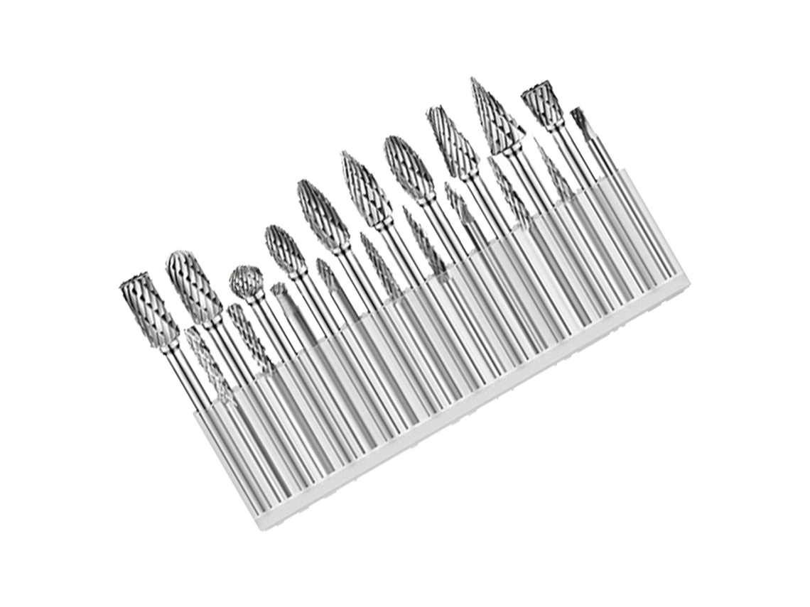 Conjunto De Limas Rotativas Laxiscreed Para Chanfrar E Escavar Com Precisão