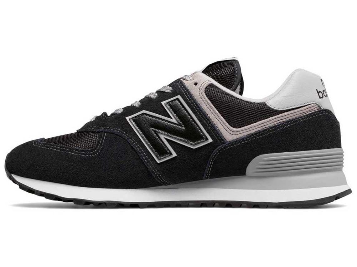 New balance 574 hot sale cinza e branco