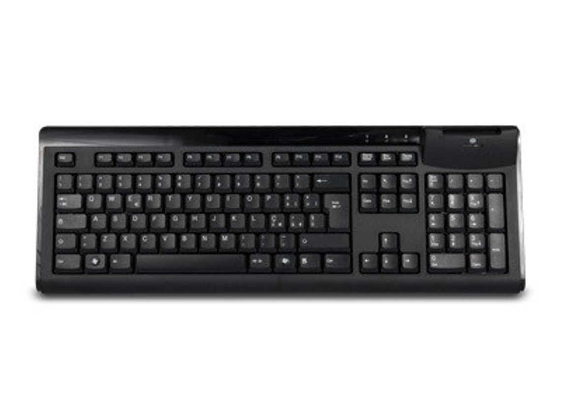 Teclado italiano HAMLET Xkkitascr Usb Qwerty preto