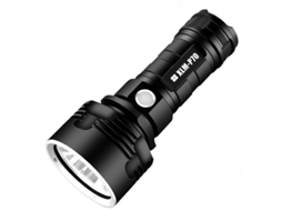 Lanterna Led À Prova Dágua De 30.000 A 100.000 Lúmens, Lanterna Potente Xlm P70 De 50 W Com 3 Modos Cla Aquaforge (bateria Única, 25 W L2)
