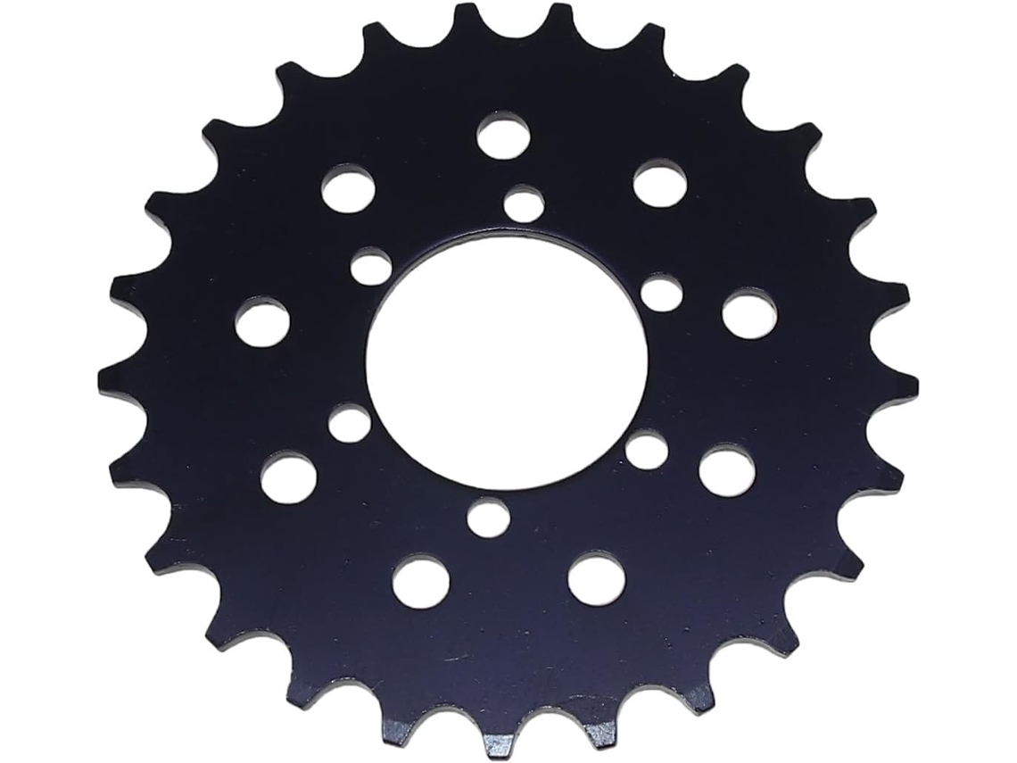 Coroa de 25 Dentes para Correntes 410, Coroa de Freio Reforçada para Bicicletas, 25 Dentes SFUSHOS