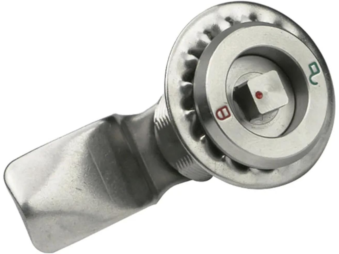 Fechadura Ms816-4drail Em Aço Inoxidável 304com Lingueta Retrátil, Fechadura Quadrada 7x7, 1 Peça