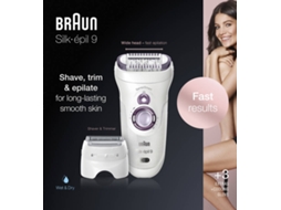 Depiladora BRAUN Skil-épil 9710 SenoSmart (Arranque - Multizonas - Corrente)