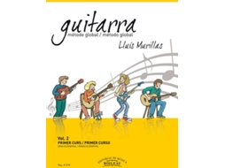 Livro GuitarraMétode Global/Método Global de Lluis Murillas (Espanhol)